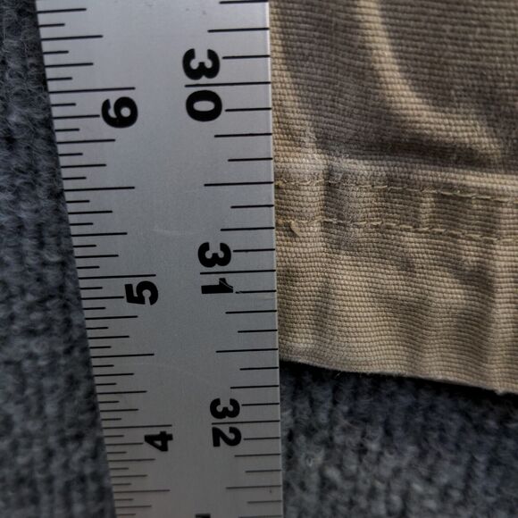 Duluth Trading Co. Men's Flex Fire Hose Cargo Pants Tan Size 36x32 Flat Front - Picture 15 of 15